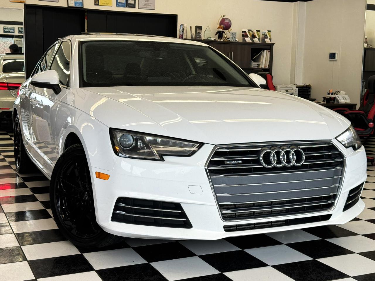 2017 Audi A4 Quattro+Sunroof+RearSensors+ApplePlay+CLEAN CARFAX - Photo #13
