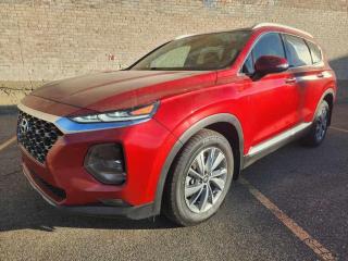 2019 Hyundai Santa Fe LUXURY<BR>2.0L Turbo GDI E-CVVT 16-Valve 4-Cylinder<BR>ACCIDENT FREE<BR><BR><BR>Key Features<BR><BR> Power Recline w/ Lumbar Support<BR> Memory Seats<BR> Lane Guidance Assistance<BR> Locking Differential<BR> Backup Camera w/ 360 View<BR> Heated / Cooled Leather Seats<BR> Heated Steering Wheel<BR> Hill Descent Control<BR> Panoramic Moonroof<BR>And Much More!<BR><BR><BR>Warranties & Benefits<BR><BR><BR> 30-Day Powertrain Warranty on every vehicle (Under 200,000KM)<BR> Vehicle Lifetime 1/2 Price oil changes with every purchase<BR> 1 Year complimentary Road Hazard Protection<BR> 1 Year of worry-free coverage with our complimentary insurance on finance contracts<BR><BR>With all these incredible coverages, standard with every purchase, rest assured in your next purchase with us. Visit Prairie Auto Sales today or send us a message, and our exceptional team will be happy to assist you!
