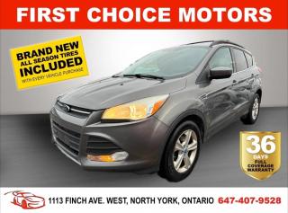 Used 2013 Ford Escape SE ~AUTOMATIC, FULLY CERTIFIED WITH WARRANTY!!!~ for sale in North York, ON