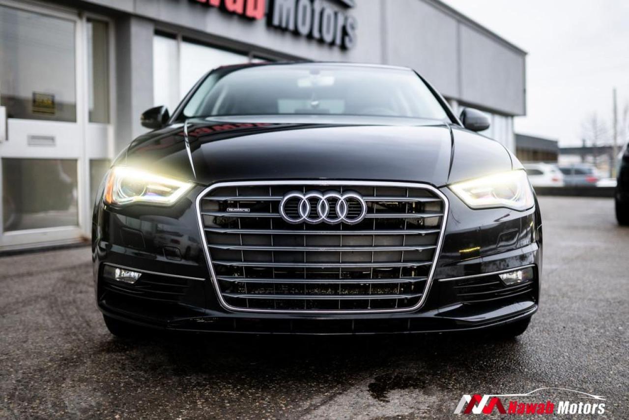 2016 Audi A3 KOMFORT|QUATTRO|LEATHER INTERIOR|SUNROOF|ALLOYS|HEATED SEATS Photo2