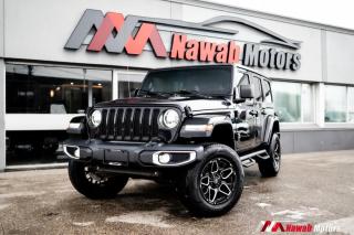 Used 2018 Jeep Wrangler Unlimited SAHARA|4x4|AFTERMARKET ALLOYS|HEATED SEATS|UCONNECT|REAR CAM for sale in Brampton, ON