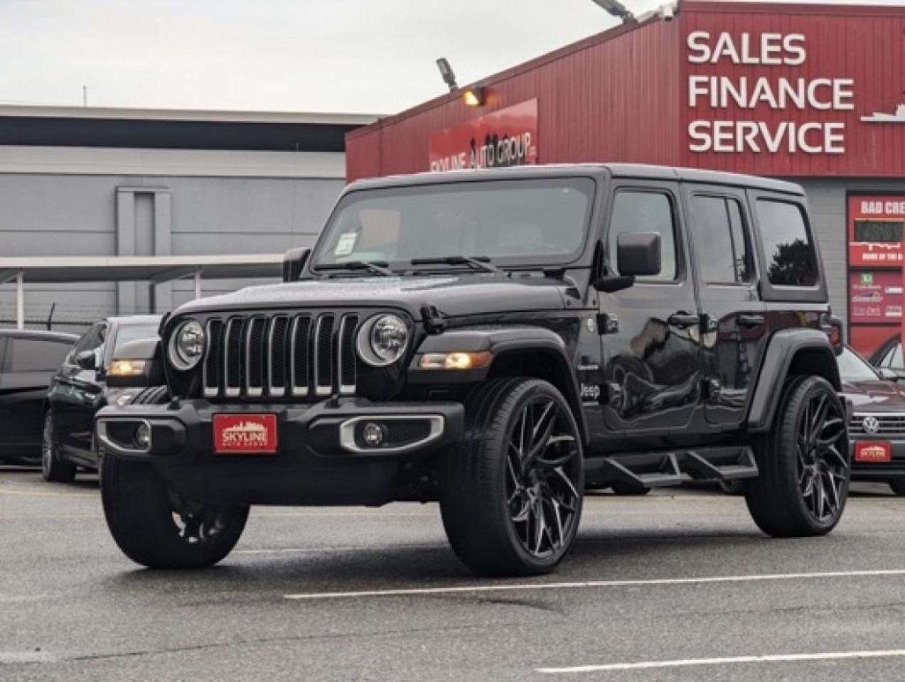 Used 2023 Jeep Wrangler Sahara 4 Door 4x4 for sale in Surrey, BC