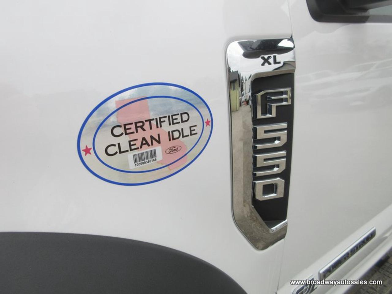 2020 Ford F-550 WORK READY XL-MODEL 6 PASSENGER 6.7L - POWER STROKE DIESEL.. 4X4.. CREW-CAB.. VOTH-HYDRAULIC-DUMP-BOX.. TRAILER BRAKE.. KEYLESS ENTRY.. Photo