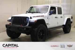 2021 Jeep Gladiator Rubicon 3.0L EcoDiesel 8-Speed Transmission 4x4 equipped with Leather, Navigation, Hardtop Headliner, Factory installed Trailer Tow Package, Heated Steering Wheel, Apple/Android Carplay, Factory Spray-in Liner, Front/Rear FOX performance Shocks, Front Heated Seats, Factory Remote Start!P.S...Sometimes texting is easier. Text (or call) 306-988-7738 for fast answers at your fingertips!Dealer License #914248Disclaimer: All prices are plus taxes & include all cash credits & loyalties. See dealer for Details. Dealer Permit # 914248