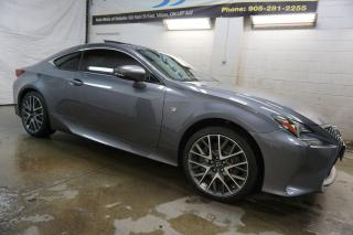 Used 2015 Lexus RC 350 3.5L F SPORT AWD *ACCIDENT FREE* CERTIFIED *LEXUS SERVICE* CAMERA NAV BLUETOOTH LEATHER HEATED SEATS SUNROOF CRUISE ALLOYS for sale in Milton, ON