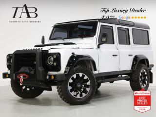Used 1999 Land Rover Defender 9-PASS | RED LEATHER | KICKER SUBWOOFER for sale in Vaughan, ON