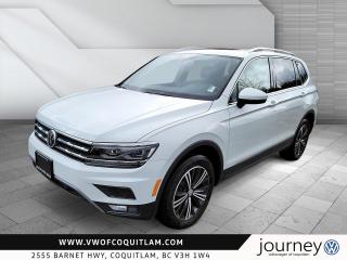 Used 2020 Volkswagen Tiguan Highline 2.0T 8sp at w/Tip 4M for sale in Coquitlam, BC
