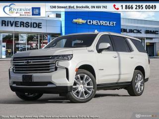 New 2024 Chevrolet Tahoe HIGH COUNTRY for sale in Brockville, ON