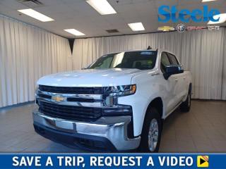 Our versatile 2022 Chevrolet Silverado 1500 LTD LT Crew Cab 4X4 in Summit White is here to pick up where other trucks leave off! Motivated by a 5.3 Litre V8 delivering 355hp paired to an 8 Speed Automatic transmission thats ready to get down to business. This Four Wheel Drive truck also adds to its capability with an automatic locking rear differential, and it achieves approximately 11.8L/100km on the highway. Bold and brawny, our Silverado makes a big impression with its chrome accents, LED lighting, heated power mirrors, an EZ Lift power lock/release tailgate, alloy wheels, and a trailer hitch with guidance. Our LT cabin is a comfortable command post for getting more done with supportive heated cloth seats, 10-way power for the driver, a leather-wrapped steering wheel, dual-zone automatic climate control, keyless access/ignition, and remote start. Intelligent technologies like an 8-inch touchscreen, Android Auto/Apple CarPlay, Bluetooth, WiFi compatibility, and six-speaker audio bring impressive digital convenience. Chevrolet provides a backup camera, Stabilitrak stability/traction control, ABS, tire-pressure monitoring, Teen Driver, and dual-stage frontal airbags for your peace of mind. All that and more makes our Silverado 1500 LTD LT a powerful choice for people just like you! Save this Page and Call for Availability. We Know You Will Enjoy Your Test Drive Towards Ownership! Steele Chevrolet Atlantic Canadas Premier Pre-Owned Super Center. Being a GM Certified Pre-Owned vehicle ensures this unit has been fully inspected fully detailed serviced up to date and brought up to Certified standards. Market value priced for immediate delivery and ready to roll so if this is your next new to your vehicle do not hesitate. Youve dealt with all the rest now get ready to deal with the BEST! Steele Chevrolet Buick GMC Cadillac (902) 434-4100 Metros Premier Credit Specialist Team Good/Bad/New Credit? Divorce? Self-Employed?