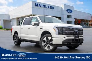 New 2023 Ford F-150 Lightning Platinum 710A | EXTENDED RANGE, POWER BOARDS, MOBILE CORD for sale in Surrey, BC
