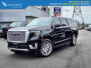 2024 GMC Yukon XL, 4x4, Denali Package, Memory setting, leather power driver seat, heated seat, backup camera, cruise control, Rear camera, engine control stop/start system, Air ride adaptive suspension, 10.2  touch screen with google built in