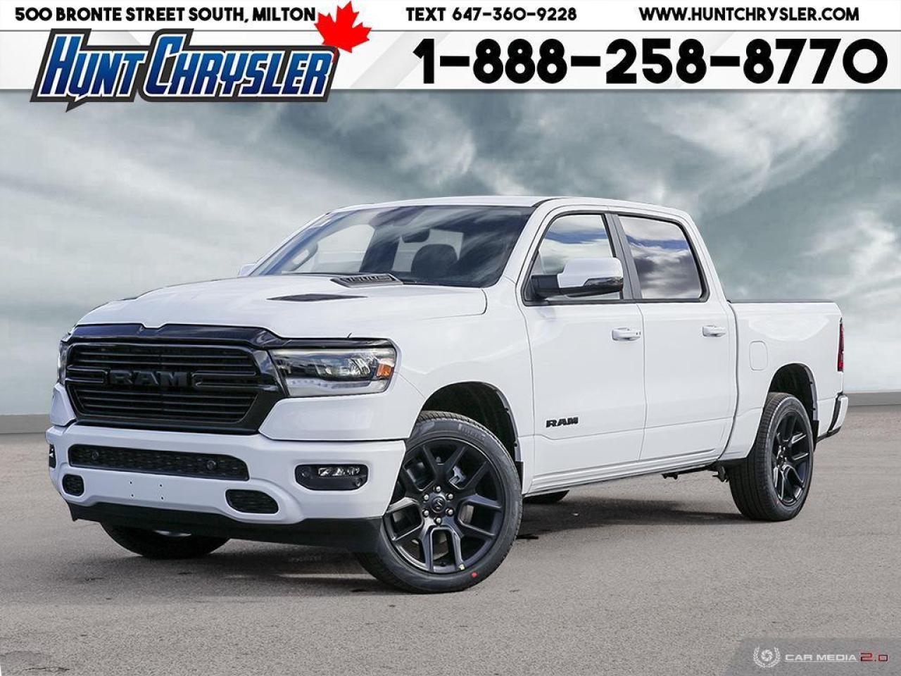 New 2024 RAM 1500 SPORT | NIGHT | LVL 2 | HOOD | 12in | NAVI & MORE! for sale in Milton, ON