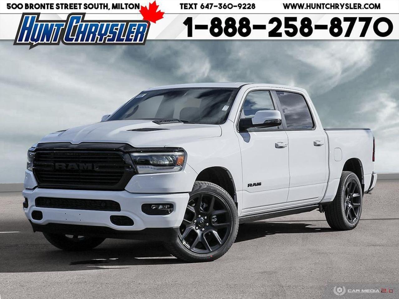 New 2024 RAM 1500 SPORT | NIGHT | PANO | PWR BRDS | LTHR | BLIND! for sale in Milton, ON