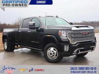 Black 2023 GMC Sierra 3500HD Denali 4D Crew Cab 4WD
10-Speed Automatic Duramax 6.6L V8 Turbodiesel


Did this vehicle catch your eye? Book your VIP test drive with one of our Sales and Leasing Consultants to come see it in person.

Remember no hidden fees or surprises at Jim Wilson Chevrolet. We advertise all in pricing meaning all you pay above the price is tax and cost of licensing.