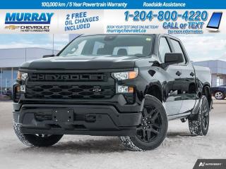 Experience the power and performance of the brand new 2024 Chevrolet Silverado 1500 Custom, now available at Murray Chevrolet Winnipeg. This fantastic pickup truck is a prime choice for drivers who demand capability and comfort in one impressive package.  Under the hood, the Silverado is powered by a Turbocharged Gas I4 2.7L/166 engine paired with an 8-Speed Automatic transmission, ensuring a smooth and responsive driving experience. Whether youre tackling a tough job or heading out on the open road, this pickup is designed to deliver.  This Silverado 1500 Custom comes in a stylish Crew Cab Pickup body style, offering ample space for passengers and gear. The interior is not just about space, its also about comfort and convenience with a host of features designed to enhance your driving experience.  As a brand new vehicle, this Silverado has only covered a mere 40 kilometers, making it an excellent opportunity to own a top-of-the-line Chevrolet without the premium price tag.  At Murray Chevrolet Winnipeg, we pride ourselves on offering only the highest quality vehicles. This 2024 Chevrolet Silverado 1500 Custom is no exception. Dont miss out on the chance to make it yours. Come down to our dealership today and take it for a test drive.  Dealer Permit #1740