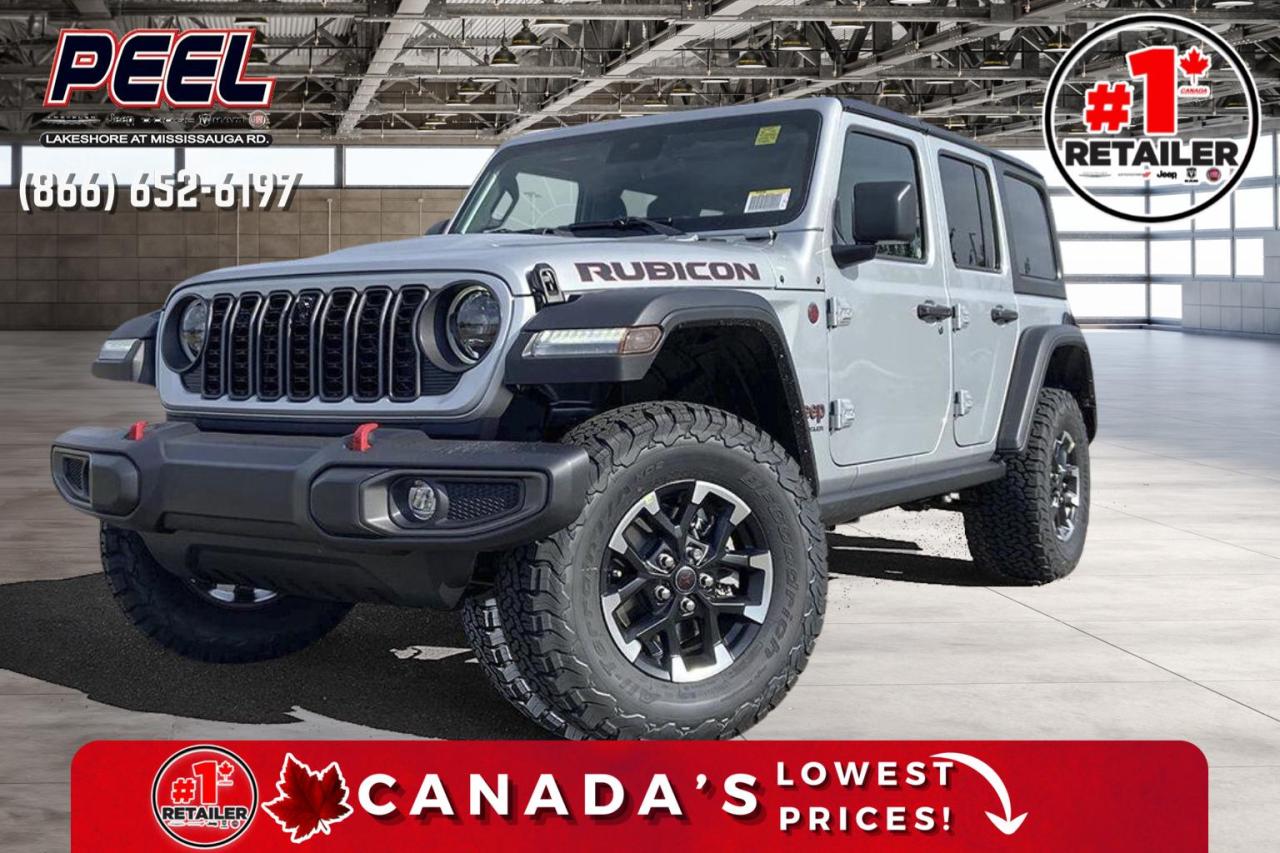 New 2024 Jeep Wrangler RUBICON 4DR | DUAL TOPS | CONV&TECH GRP | ALLOYS for sale in Mississauga, ON