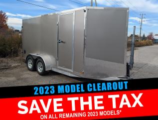 New 2023 Canadian Trailer Company 6X14 V-Nose Cargo Trailer Aluminum Tandem Axle for sale in Guelph, ON