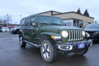 Used 2021 Jeep Wrangler Unlimited Sahara 4X4 for sale in Brampton, ON
