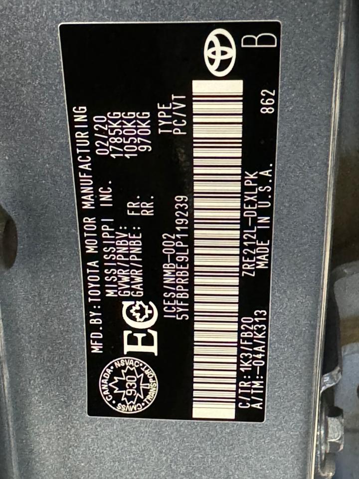 2020 Toyota Corolla LE+Adaptive Cruise+Heated Seats+CLEAN CARFAX Photo39