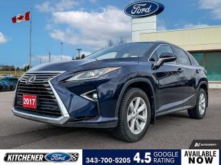 Used 2017 Lexus RX 350 HEATED AND COOLED SEATS | SUNROOF | NAVIGATION for sale in Kitchener, ON