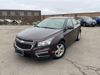 Used 2015 Chevrolet Cruze LT2 MODEL, LEATHER SEATS, SUNROOF, ALLOY WHEELS, H for sale in Toronto, ON