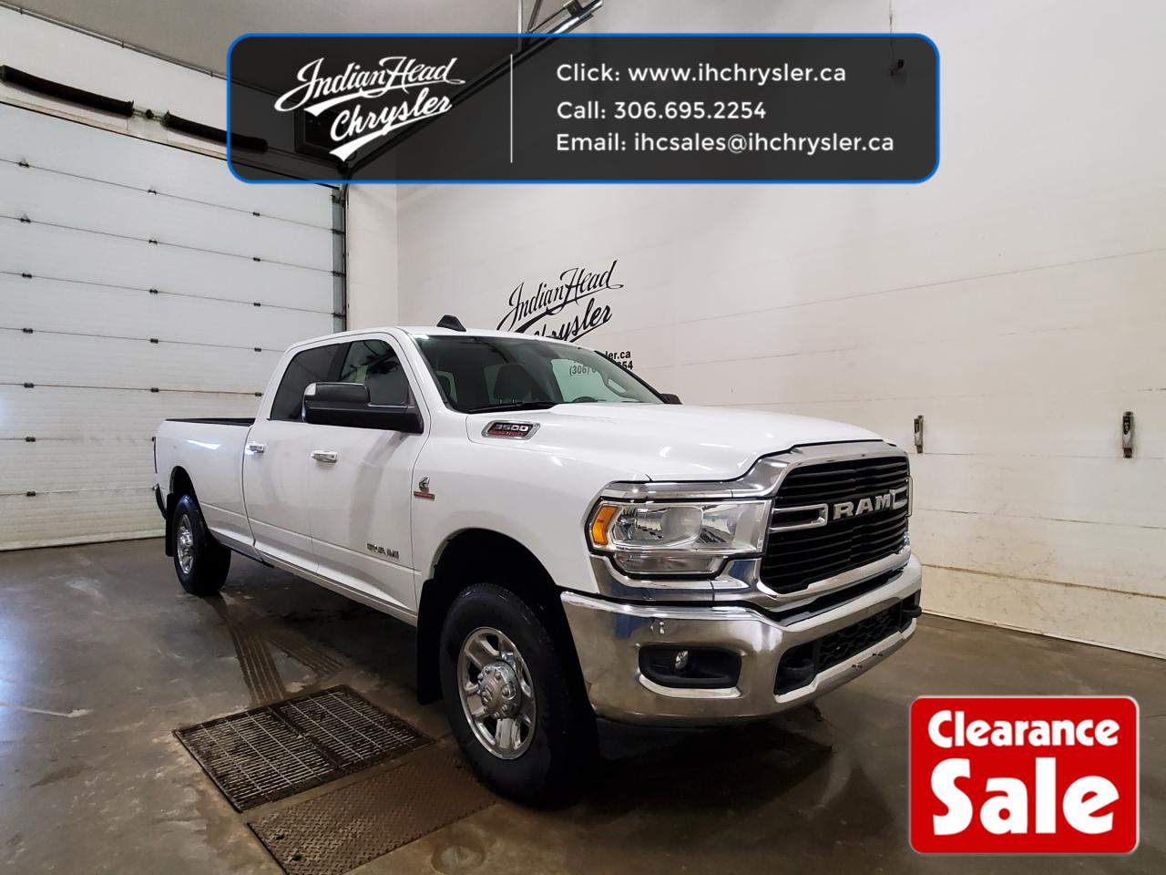 Used 2019 RAM 3500 Big Horn - Tow Hitch -  Rear Camera for sale in Indian Head, SK