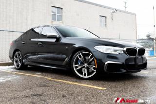 Used 2018 BMW 5 Series M550i|XDRIVE|440+ HP|SUNROOF|AMBIENT LIGHTS|CARPLAY|ALLOYS for sale in Brampton, ON