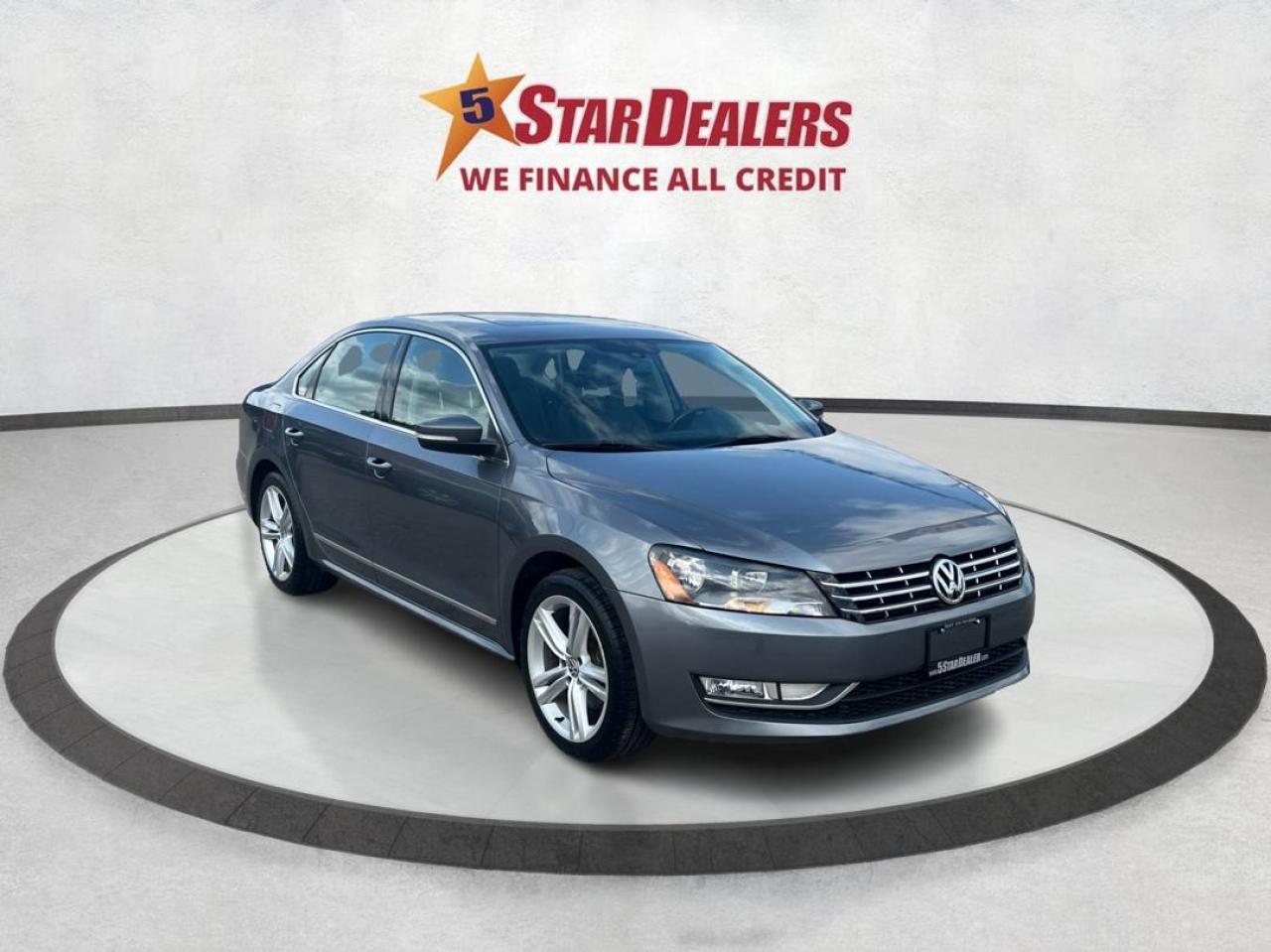 Used 2014 Volkswagen Passat 3.6L Highline NAV LEATHER MINT WE FINANCE ALL CR. for sale in London, ON