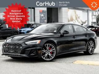 Used 2023 Audi S5 Sportback Progressiv Quattro Sunroof Massage Seats Active Safety for sale in Thornhill, ON