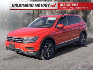 Used 2018 Volkswagen Tiguan Highline for sale in Cayuga, ON