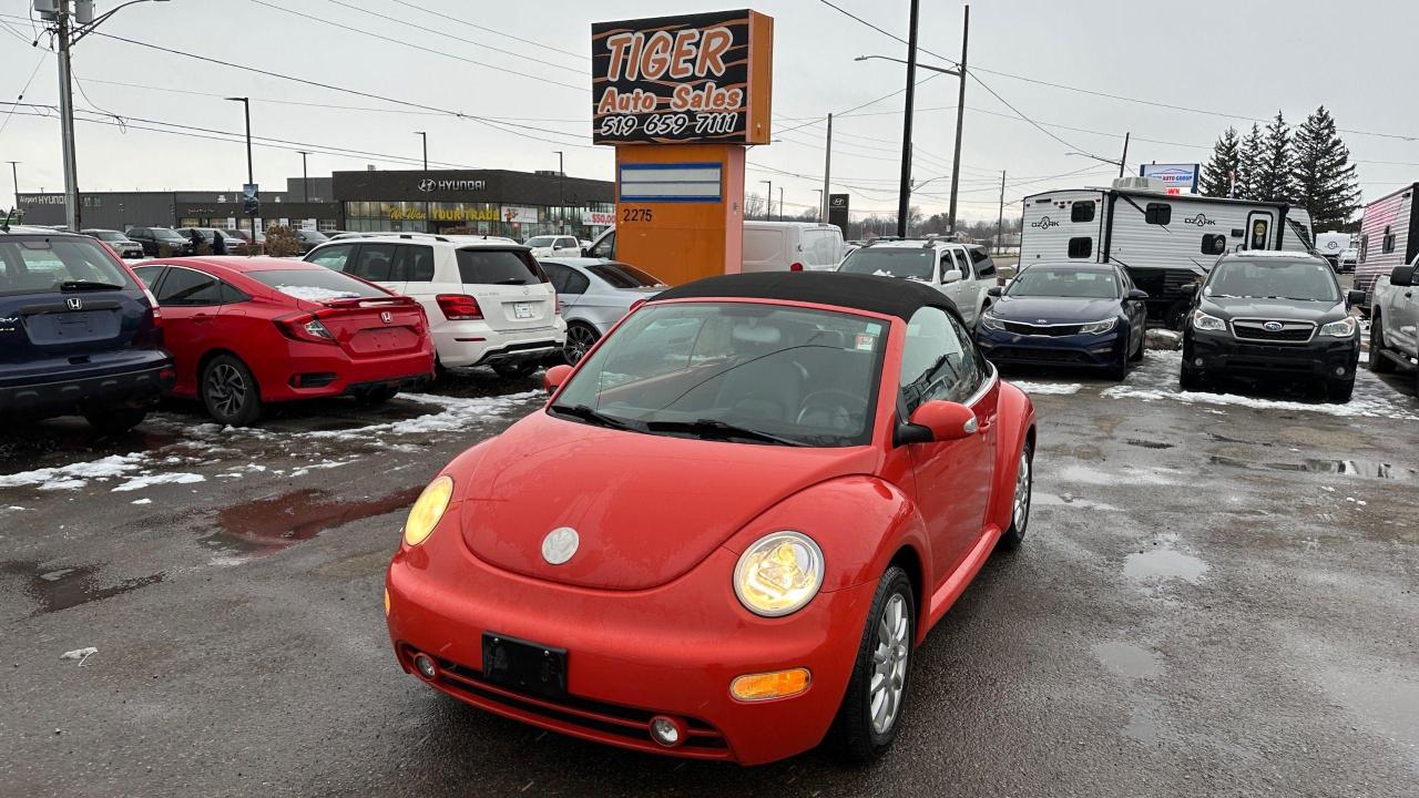 2004 Volkswagen New Beetle CONVERTIBLE*MANUAL*VERY CLEAN*ONLY 184KMS*CERT