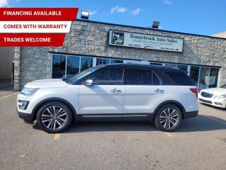 Used 2016 Ford Explorer 4WD/Platinum 6/PASS/LEATHER/NAVIGATION/CARSTARTER for sale in Calgary, AB