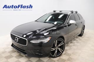 Used 2017 Volvo V90 T6, R-DESIGN, WAGON, 316HP, AWD, DRIVER ASSIST for sale in Saint-Hubert, QC
