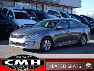 Used 2018 Kia Optima LX Auto  HTD-SEATS BLUETOOTH SW-AUDIO for sale in St. Catharines, ON