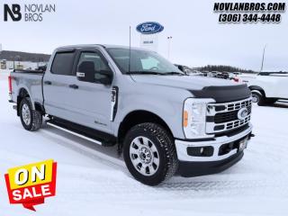 <b>Power Stroke, Heated Seats, FX4 Off-Road Package, Alloy Wheels, Rear View Camera!</b><br> <br> Check out our great inventory of pre-owned vehicles at Novlan Brothers!<br> <br> On sale now! This vehicle was originally listed at $82800.  Weve marked it down to $79800. You save $3000.   This Ford Super Duty is the toughest, most capable pickup truck that Ford has ever built, and thats saying a lot. This  2023 Ford F-350 Super Duty is for sale today in Paradise Hill. <br> <br>The most capable truck for work or play, this heavy-duty Ford F-350 never stops moving forward and gives you the power you need, the features you want, and the style you crave! With high-strength, military-grade aluminum construction, this F-350 Super Duty cuts the weight without sacrificing toughness. The interior design is first class, with simple to read text, easy to push buttons and plenty of outward visibility. This truck is strong, extremely comfortable and ready for anything. This  sought after diesel Crew Cab 4X4 pickup  has 33,124 kms. Its  iconic silver metallic in colour  . It has a 10 speed automatic transmission and is powered by a  475HP 6.7L 8 Cylinder Engine. <br> <br> Our F-350 Super Dutys trim level is XLT. This XLT trim steps things up with aluminum wheels, front fog lamps with automatic high beams, a power-adjustable drivers seat, three 12-volt DC and a 120-volt AC power outlets, beefy suspension thanks to heavy-duty dampers and robust axles, class V towing equipment with a hitch, trailer wiring harness, a brake controller and trailer sway control, manual extendable trailer-style side mirrors, box-side steps, and cargo box illumination. Additional features include an 8-inch infotainment screen powered by SYNC 4 with Apple CarPlay and Android Auto, FordPass Connect 5G mobile hotspot internet access, air conditioning, cruise control, remote keyless entry, smart device remote engine start, Ford Co-Pilot360 pre-collision assist with automatic emergency braking, forward collision mitigation, and a rearview camera. This vehicle has been upgraded with the following features: Power Stroke, Heated Seats, Fx4 Off-road Package, Alloy Wheels, Rear View Camera, Reverse Sense System, Tailgate Step. <br> To view the original window sticker for this vehicle view this <a href=http://www.windowsticker.forddirect.com/windowsticker.pdf?vin=1FT8W3BT8PEC67104 target=_blank>http://www.windowsticker.forddirect.com/windowsticker.pdf?vin=1FT8W3BT8PEC67104</a>. <br/><br> <br>To apply right now for financing use this link : <a href=http://novlanbros.com/credit/ target=_blank>http://novlanbros.com/credit/</a><br><br> <br/><br>The Novlan family is owned and operated by a third generation and committed to the values inherent from our humble beginnings.<br> Come by and check out our fleet of 30+ used cars and trucks and 40+ new cars and trucks for sale in Paradise Hill.  o~o