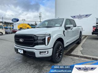 <b>Premium Audio, Wireless Charging, Sunroof, Lariat Black Appearance Package, 20 Aluminum Wheels!</b><br> <br>   Smart engineering, impressive tech, and rugged styling make the F-150 hard to pass up. <br> <br>Just as you mould, strengthen and adapt to fit your lifestyle, the truck you own should do the same. The Ford F-150 puts productivity, practicality and reliability at the forefront, with a host of convenience and tech features as well as rock-solid build quality, ensuring that all of your day-to-day activities are a breeze. Theres one for the working warrior, the long hauler and the fanatic. No matter who you are and what you do with your truck, F-150 doesnt miss.<br> <br> This avalanche Crew Cab 4X4 pickup   has a 10 speed automatic transmission and is powered by a  430HP 3.5L V6 Cylinder Engine.<br> <br> Our F-150s trim level is Lariat. This F-150 Lariat is decked with great standard features such as premium Bang & Olufsen audio, ventilated and heated leather-trimmed seats with lumbar support, remote engine start, adaptive cruise control, FordPass 5G mobile hotspot, and a 12-inch infotainment screen powered by SYNC 4 with inbuilt navigation, Apple CarPlay and Android Auto. Safety features also include blind spot detection, lane keeping assist with lane departure warning, front and rear collision mitigation, and an aerial view camera system. This vehicle has been upgraded with the following features: Premium Audio, Wireless Charging, Sunroof, Lariat Black Appearance Package, 20 Aluminum Wheels. <br><br> View the original window sticker for this vehicle with this url <b><a href=http://www.windowsticker.forddirect.com/windowsticker.pdf?vin=1FTFW5LD4RFA38314 target=_blank>http://www.windowsticker.forddirect.com/windowsticker.pdf?vin=1FTFW5LD4RFA38314</a></b>.<br> <br>To apply right now for financing use this link : <a href=https://www.southcoastford.com/financing/ target=_blank>https://www.southcoastford.com/financing/</a><br><br> <br/>    0% financing for 60 months. 2.99% financing for 84 months. <br> Buy this vehicle now for the lowest bi-weekly payment of <b>$565.31</b> with $0 down for 84 months @ 2.99% APR O.A.C. ( Plus applicable taxes -  $595 Administration Fee included    / Total Obligation of $102887  ).  Incentives expire 2024-04-30.  See dealer for details. <br> <br>Call South Coast Ford Sales or come visit us in person. Were convenient to Sechelt, BC and located at 5606 Wharf Avenue. and look forward to helping you with your automotive needs. <br><br> Come by and check out our fleet of 20+ used cars and trucks and 120+ new cars and trucks for sale in Sechelt.  o~o