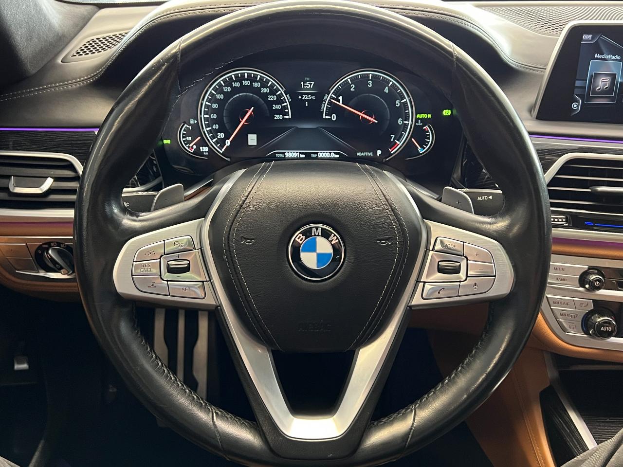 2017 BMW 7 Series 750i+Adaptive Cruise+Night Vision+CLEAN CARFAX Photo9
