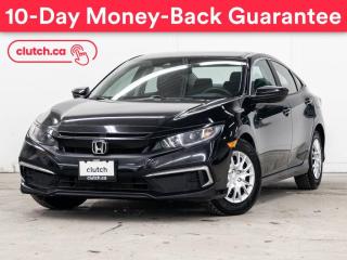 Used 2019 Honda Civic Sedan LX w/ Apple CarPlay & Android Auto, Adaptive Cruise Contol, A/C for sale in Toronto, ON
