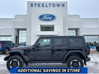 Used 2021 Jeep Wrangler Rubicon Unlimited  Unlimited Rubicon for sale in Selkirk, MB