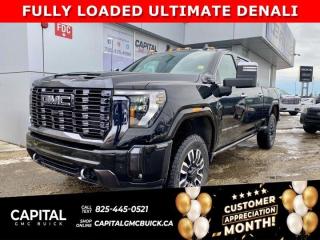 This ALL-NEW 2024 ULTIMATE DENALI HD 3500 is the new benchmark for LUXURY. Fully equipped with every option including Body Color Wheel Arch Moldings, Massaging Power Seats, Heated and Cooled Seats, Heads-Up Display, Adaptive Cruise, Rear Streaming Mirror, Signature Alpine Umber Interior, Vader Chrome, Duramax Engine, 360 Cam, Sunroof and so much more... CALL NOW and secure yours today..Ask for the Internet Department for more information or book your test drive today! Text (or call) 780-435-4000 for fast answers at your fingertips!Disclaimer: All prices are plus taxes & include all cash credits & loyalties. See dealer for details. AMVIC Licensed Dealer # B1044900