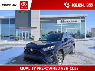 Used 2022 Toyota RAV4 LOCAL TRADE VERY POPULAR XLE PREMIUM PACKAGE WITH LOW MILEAGE for sale in Moose Jaw, SK