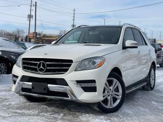 Used 2012 Mercedes-Benz ML 350 BlueTEC 4MATIC / CLEAN CARFAX / PANO / NAV for sale in Bolton, ON