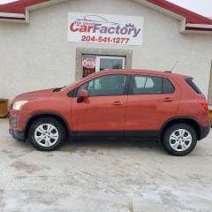 <p>Only 73,752 KM, Manitoba Vehicle, Accident Free, one owner Trax.</p><p> </p><p>New Safety, 2 set of wheels and tires, winter tires and rims (currently on the vehicle) and a set of summer rims and tires. Loaded up with Air, Tilt, Cruise, AM/FM Radio with USB Port, Bluetooth, 4G WI-FI Spot, Steering wheel audio Controls, and more. </p><p> </p><p>We offer on -the- spot financing; we finance all levels credit.</p><p> </p><p>Several Warranty Options Available,</p><p> </p><p>All our vehicles come with a Manitoba safety.</p><p> </p><p>Proud members of The Manitoba Used Car Dealer Association as well as the Manitoba Chamber of Commerce.</p><p> </p><p>All payments, and prices, are plus applicable taxes. Dealers permit #4821</p>