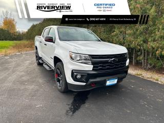 <p><span style=font-size:14px>Freshly added on our pre-owned is this 2021 Chevrolet Colorado LT Red Line Edition in Summit White! No Accidents and only One Owner!</span></p>

<p><span style=font-size:14px>The 2021 Chevy Colorado LT Red Line Edition is a dynamic and eye-catching midsize pickup truck that adds a touch of sporty style to the Colorado lineup. Dressed in bold and distinctive red and black accents, this special edition vehicle stands out on the road. It features unique 18-inch black-painted wheels, black bowtie emblems, blacked-out grille, and red recovery hooks.</span></p>

<p><span style=font-size:14px>Loaded with leather upholstery, a navigation system, heated front seats, heated steering wheel, spray-on bed liner, keyless entry, rear view camera, rear park assist, steering wheel audio controls, trailering package, power windows, power locks, power mirrors, power driver seat, automatic climate control and so much more!</span></p>

<p><span style=font-size:14px>Call and book your appointment today!</span></p>
<p><span style=font-size:12px><span style=font-family:Arial,Helvetica,sans-serif><strong>Certified Pre-Owned</strong> vehicles go through a 150+ point inspection and are reconditioned to the highest standards. They include a 3 month/5,000km dealer certified warranty with 24 hour roadside assistance, exchange privileged within first 30 days/2,500km and a 3 month free trial of SiriusXM radio (when vehicle is equipped). Verify with dealer for all vehicle features.</span></span></p>

<p><span style=font-size:12px><span style=font-family:Arial,Helvetica,sans-serif>All our vehicles are <strong>Market Value Priced</strong> which provides you with the most competitive prices on all our pre-owned vehicles, all the time. </span></span></p>

<p><span style=font-size:12px><span style=font-family:Arial,Helvetica,sans-serif><strong><span style=background-color:white><span style=color:black>**All advertised pricing is for financing purchases, all-cash purchases will have a surcharge.</span></span></strong><span style=background-color:white><span style=color:black> Surcharge rates based on the selling price $0-$29,999 = $1,000 and $30,000+ = $2,000. </span></span></span></span></p>

<p><span style=font-size:12px><span style=font-family:Arial,Helvetica,sans-serif><strong>*4.99% Financing</strong> available OAC on select pre-owned vehicles up to 24 months, 6.49% for 36-48 months, 6.99% for 60-84 months.(2019-2025MY Encore, Envision, Enclave, Verano, Regal, LaCrosse, Cruze, Equinox, Spark, Sonic, Malibu, Impala, Trax, Blazer, Traverse, Volt, Bolt, Camaro, Corvette, Silverado, Colorado, Tahoe, Suburban, Terrain, Acadia, Sierra, Canyon, Yukon/XL).</span></span></p>

<p><span style=font-size:12px><span style=font-family:Arial,Helvetica,sans-serif>Visit us today at 854 Murray Street, Wallaceburg ON or contact us at 519-627-6014 or 1-800-828-0985.</span></span></p>

<p> </p>