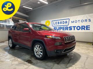 Used 2017 Jeep Cherokee Limited 4WD * Panoramic Sunroof * Leather * Power Lift-Gate * Uconnect 8.4 multimedia centre with 8.4-inch touchscreen display * Heated/Cool Seats * R for sale in Cambridge, ON