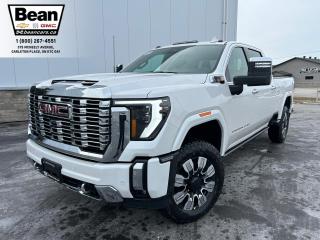 New 2024 GMC Sierra 2500 HD Denali DURAMAX 6.6L V8 WITH REMOTE START/ENTRY, HEATED SEATS, HEATED STEERING WHEEL, VENTILATED SEATS, MULTI-PRO TAILGATE for sale in Carleton Place, ON
