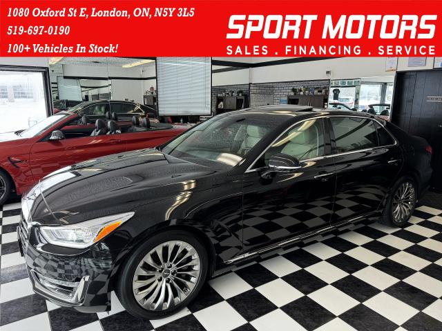 2018 Genesis G90 G90 5.0L V8 AWD+Roof+Cooled Seats+Adaptive Cruise