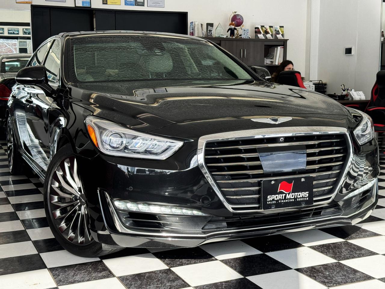 2018 Genesis G90 G90 5.0L V8 AWD+Roof+Cooled Seats+Adaptive Cruise - Photo #19