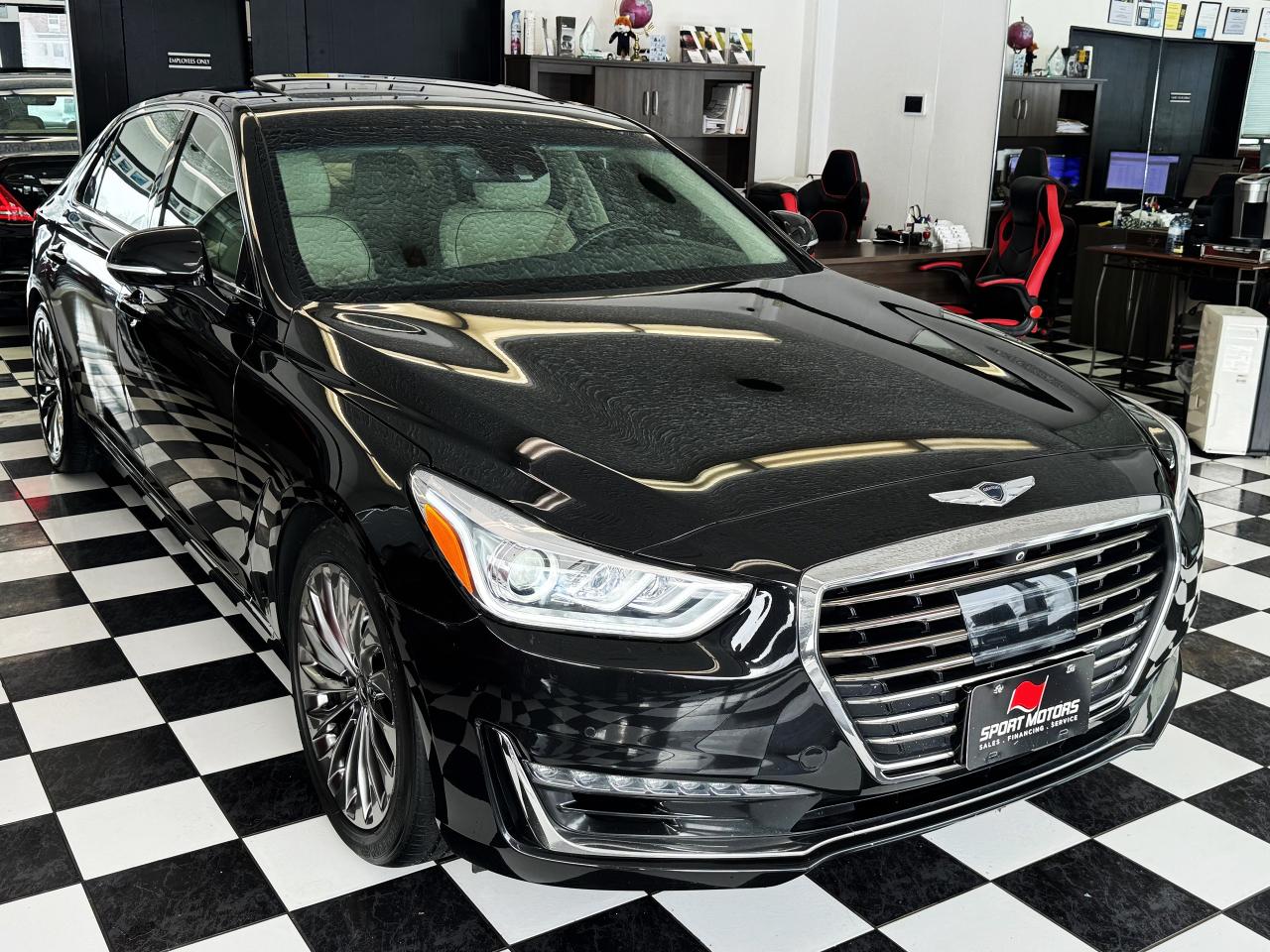 2018 Genesis G90 G90 5.0L V8 AWD+Roof+Cooled Seats+Adaptive Cruise Photo77