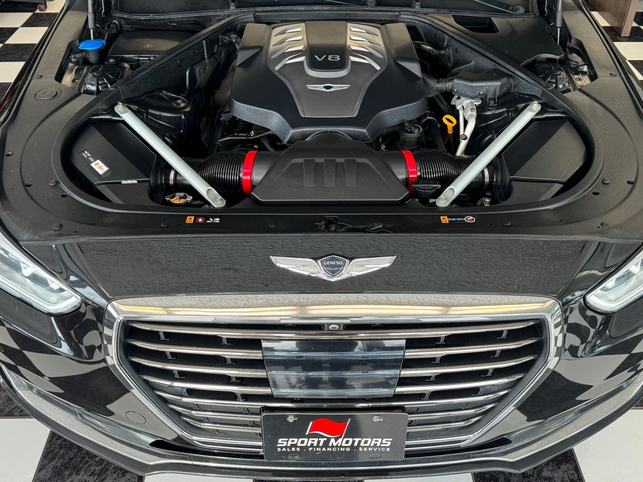 2018 Genesis G90 G90 5.0L V8 AWD+Roof+Cooled Seats+Adaptive Cruise Photo7